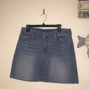 Women’s blue jean skirt